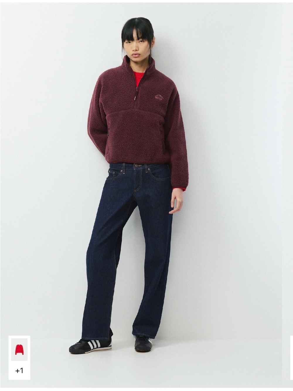 Polartec® Thermal Pro™ Highlands Mockneck GALA PLUM